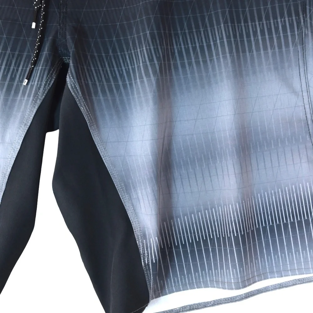 Billabong Recycled Fluid Pro Board Shorts Men’s 42 Black Gray Gradient Surf Swim